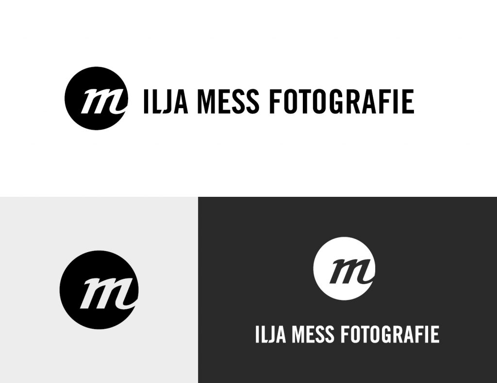 Logo Varianten Ilja Mess Fotografie